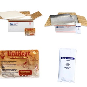 Weather Shipping box - Insulation with HEAT/ICE pack (Choose option)