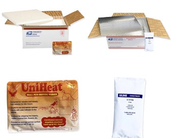 Weather Shipping box - Insulation with HEAT/ICE pack (Choose option)