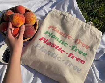 Eco-friendly tote bag 100% unbleached cotton trends 2021