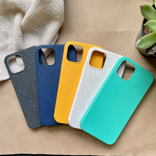 iphone 12  pro mini 12 pro max case compostable Eco-Friendly zero waste 100% biodegradable iphone