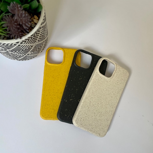 iPhone 13 mini pro compostable case cover eco-friendly biodegradable