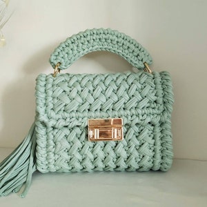 Mint green handbags Etsy