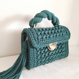 Handmade Bags Crochet Bag Luxury Bag Crossbody Bag Knitted - Etsy