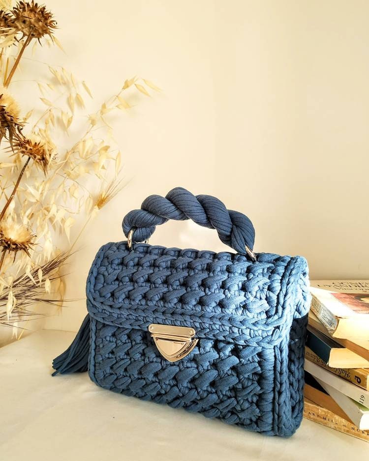 Handmade Bags Crochet Bag Luxury Bag Crossbody Bag Knitted | Etsy