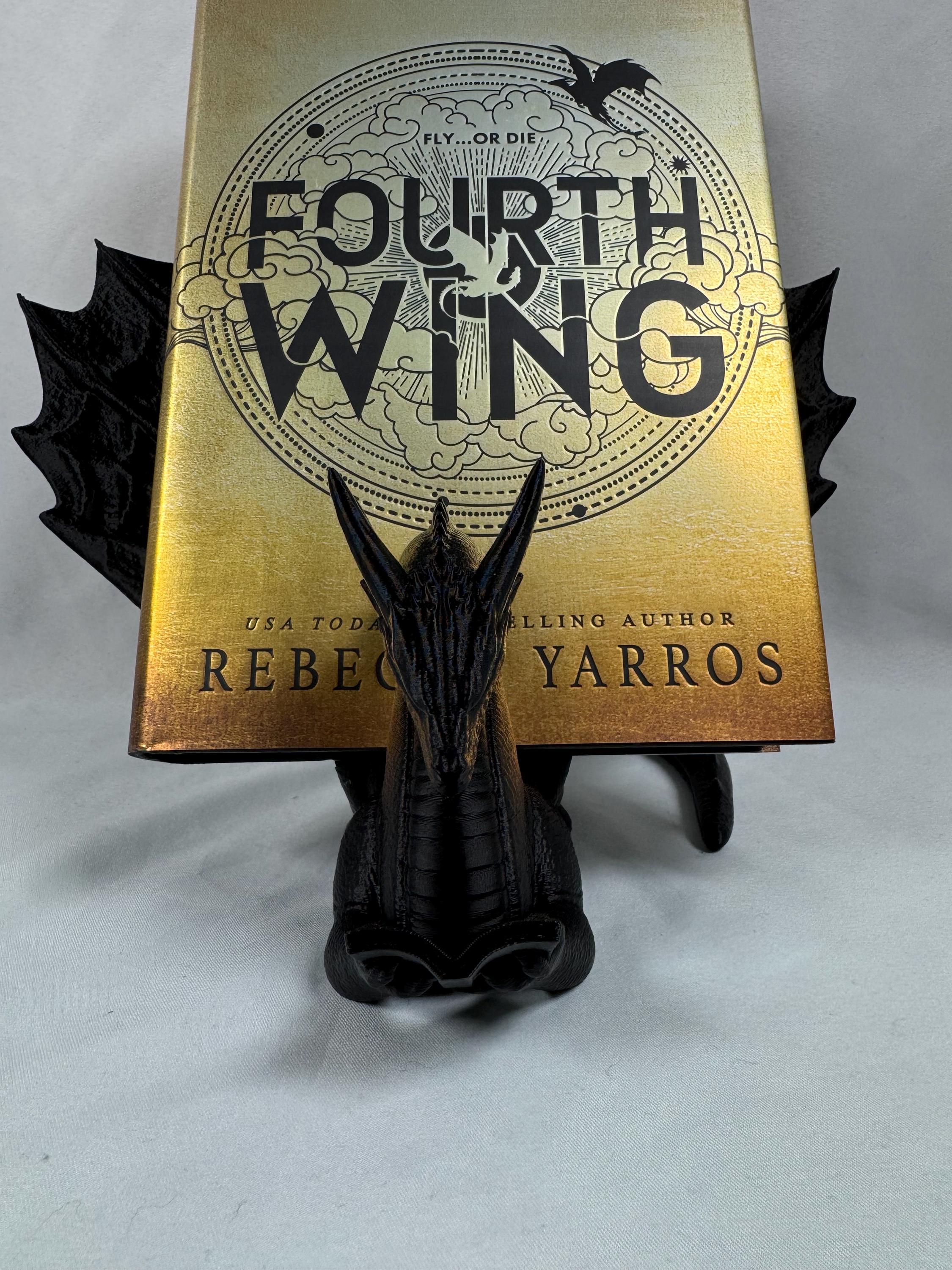 Dragon Book Holder | Fantasy Bookstand | Book Lover Gift | Dragon Home Decor | Fourth Wing Inspired Book Holder | Fantasy Reader Gift