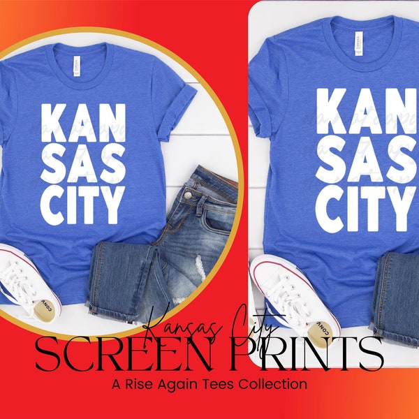 Kansas City Chiefs Screen Print Transfers Ready for Press Etsy Canada