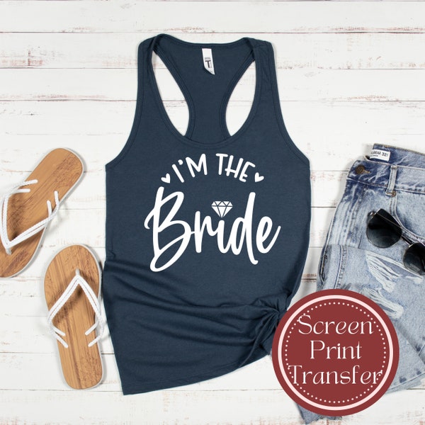 Custom DTF Transfer for Bridesmaid Getting Ready Outfits & Shirts with Iron On Letters |  Bridal Party Custom Heat Transfer Ready To Press
