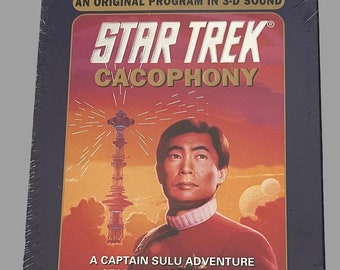 Star Trek Cacophony A Captain Sulu Adventure Hörbuch Vintage Sealed - lizenziert von George Takei 1994