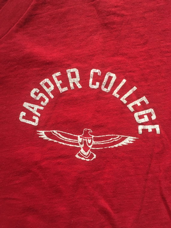 1950's Rare Vintage 50's Champion Casper College … - image 4