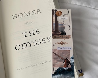 odyssey and iliad bookmarks