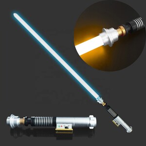 Star Wars Lichtschwert RGB Lichtschwert Schweres Duell Metallgriff Luke... 