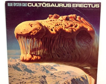 Blue Oyster Cult - Cultosaurus Erectus - Vintage Vinyl Record (White Label Promo) 1980