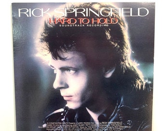 Rick Springfield - Hard To Hold Soundtrack - Vintage Vinyl Record 1984