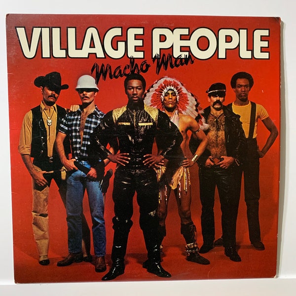 Village People - Macho Man - Vintage Vinyl Record 1978
