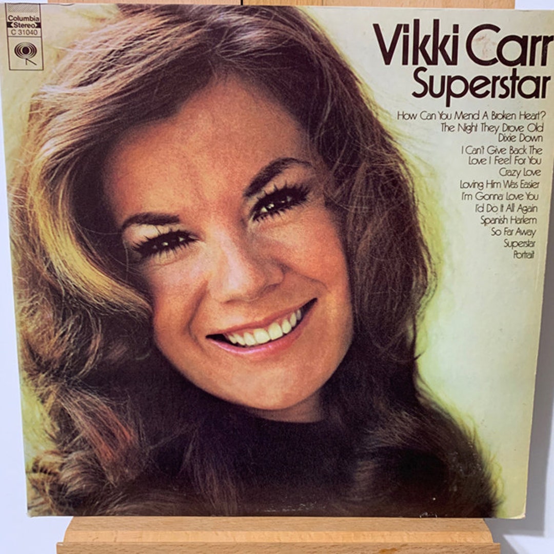 Vikki Carr Superstar Vintage Vinyl Record - Etsy