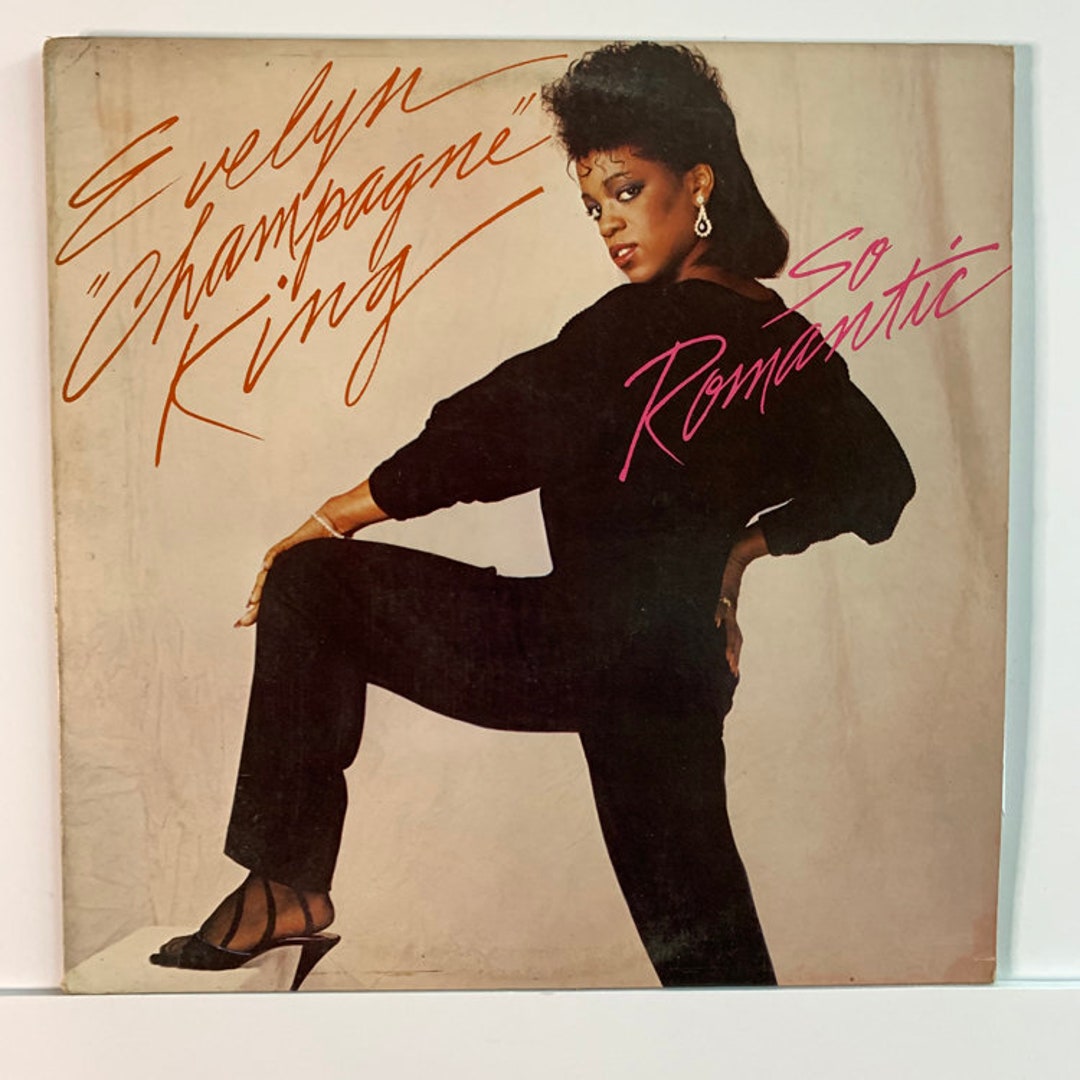 Evelyn Champagne King so Romantic Vintage Vinyl Record 1984 - Etsy