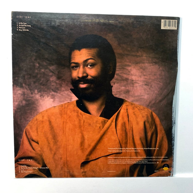 Teddy Pendergrass Love Language Vintage Vinyl Record 1984 Etsy 日本