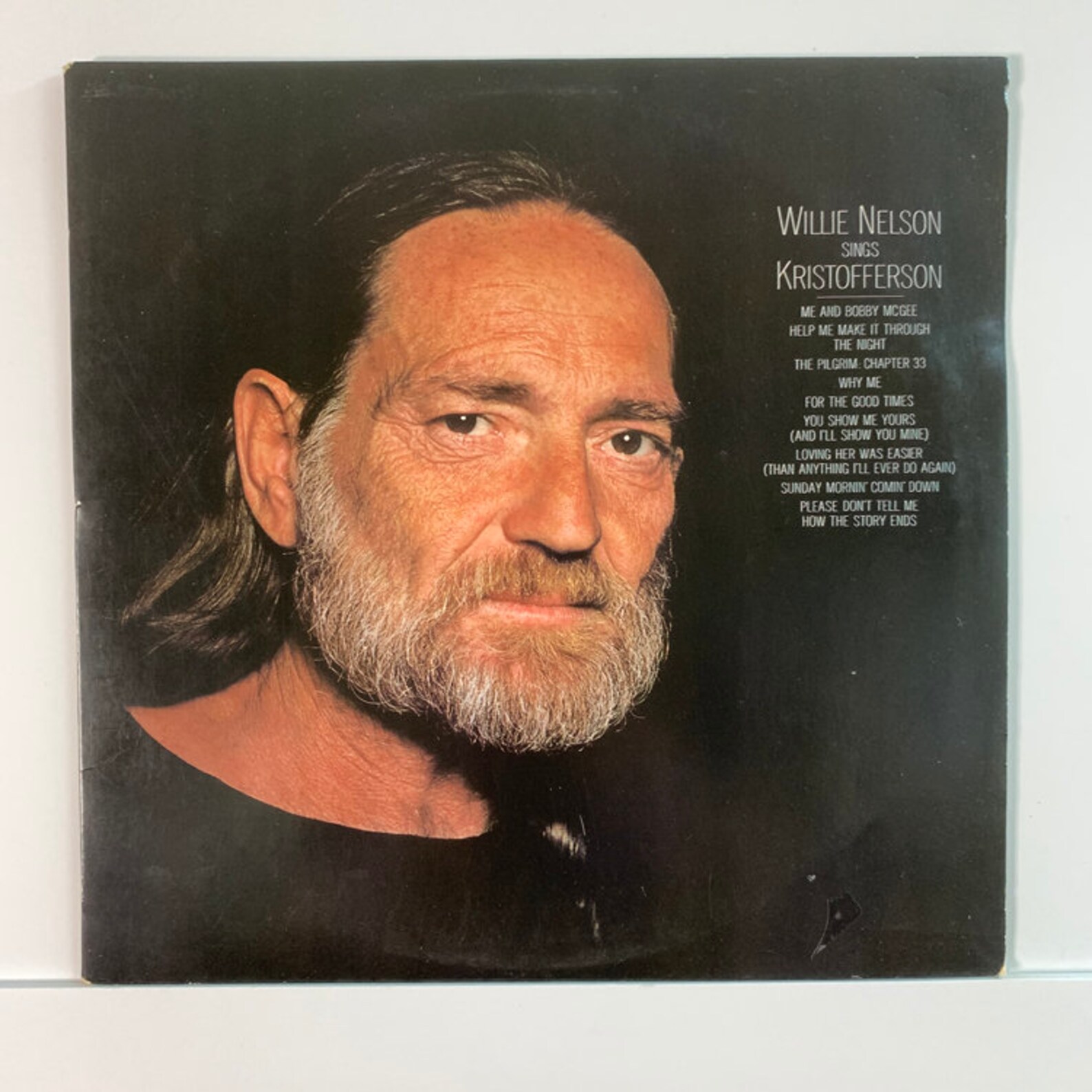 Willie Nelson Sings Kris Kristofferson Vintage Vinyl Record | Etsy