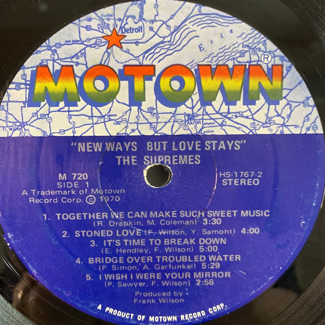 The Supremes New Ways But Love Stays Vintage Vinyl Record Etsy