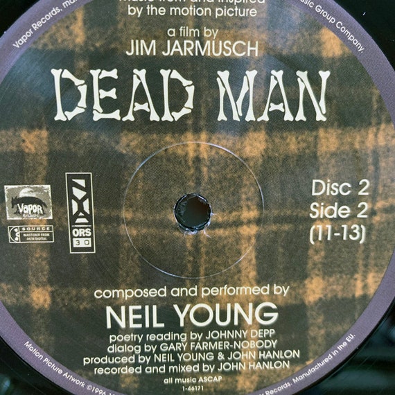 I hele verden episode tusind Dead Man music by Neil Young 2LP Vintage Vinyl Record - Etsy