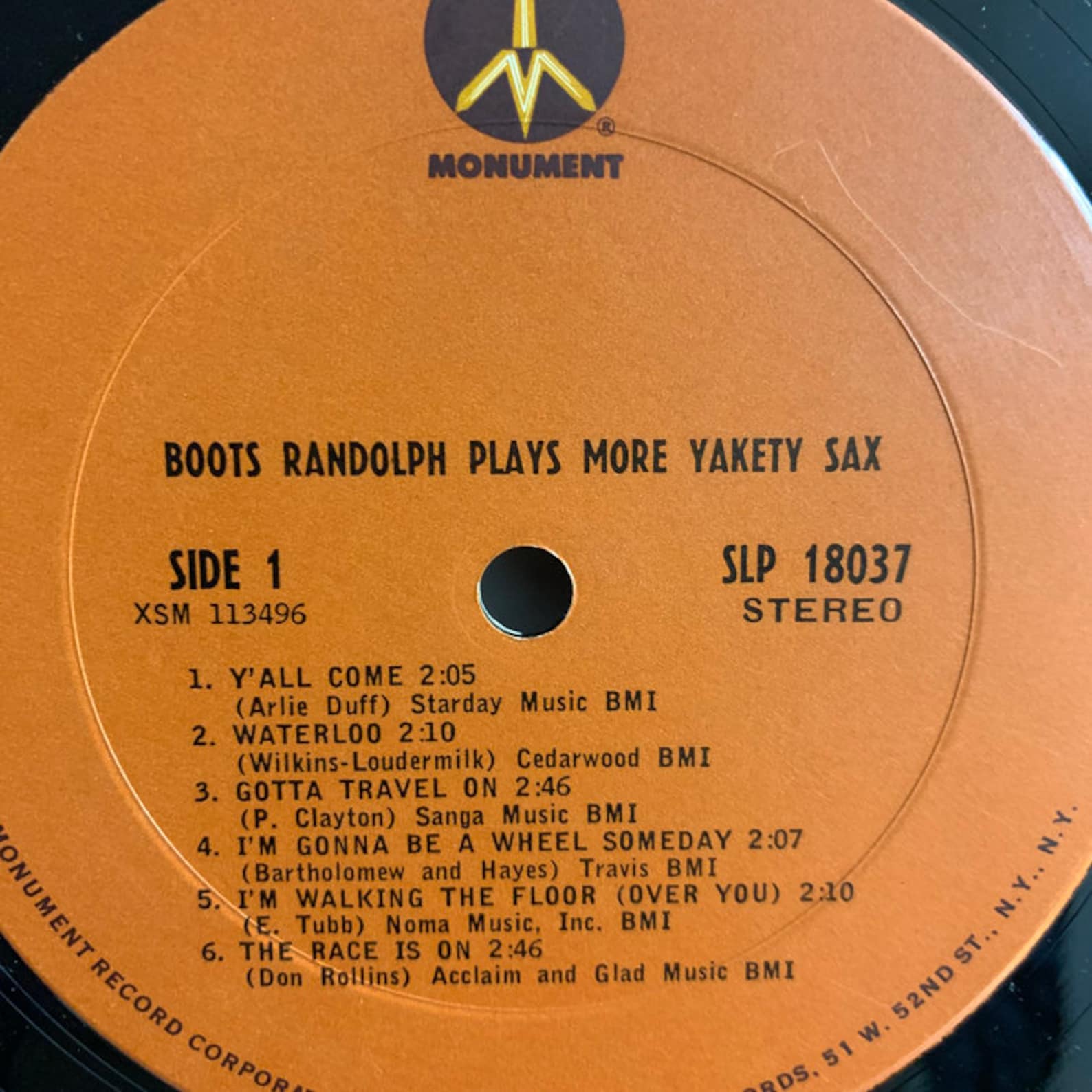 Boots Randolph Plays More Yakety Sax Vintage Vinyl Record Etsy