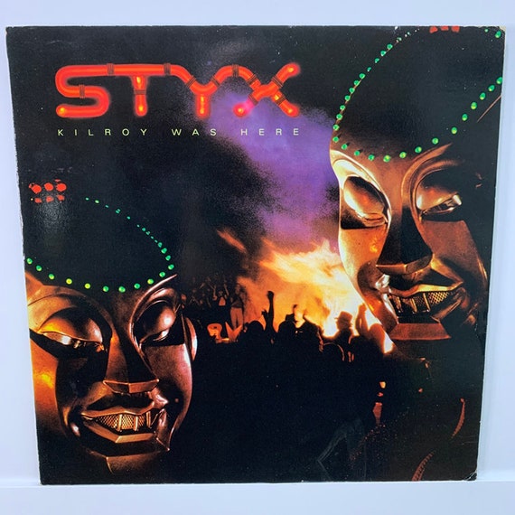 Styx Kilroy Was Here Vintage Vinyl Record 1983 Etsy