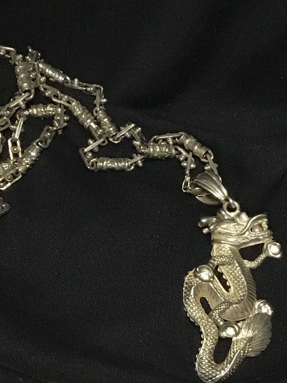 Dragon Necklace vintage/Vintage Dragon necklace/vi