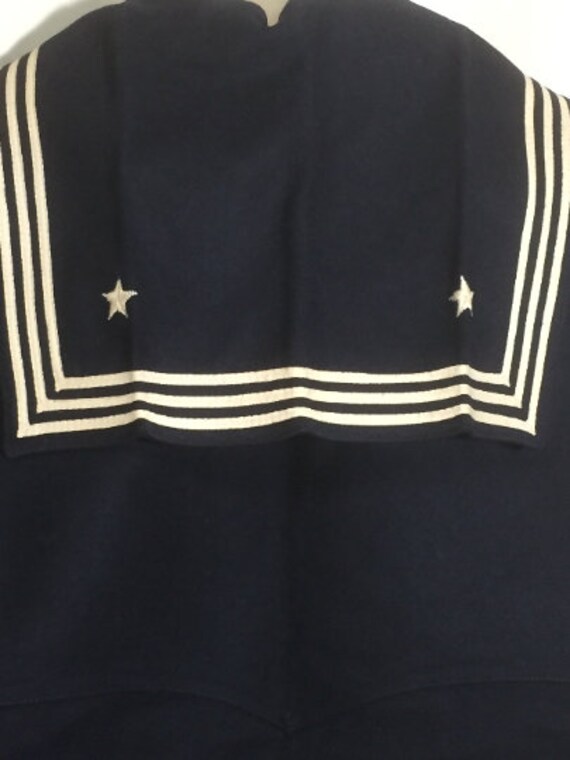 WWII Sailor Wool Shirt/Crackerjack Sailor Shirt/WW