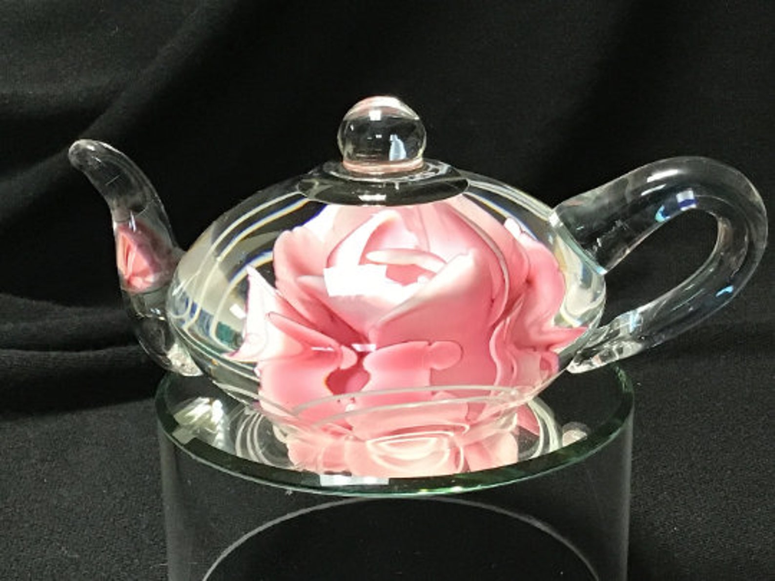 Teapot Paperweight Vintage Heirloom Collectibles Dynasty Etsy