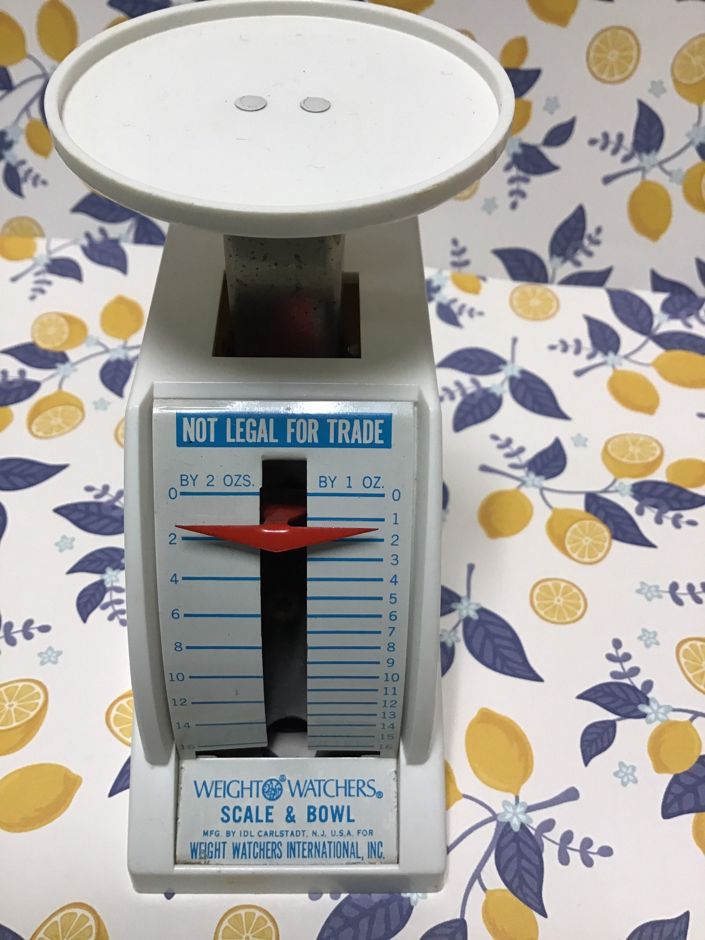 Weight Watcher Food Scale Manual