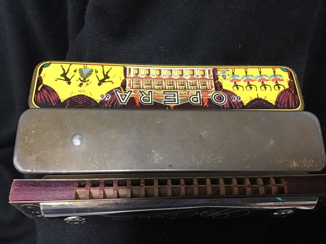 Opera harmonica/Vintage harmonica/Vintage Opera harmonica with Etsy