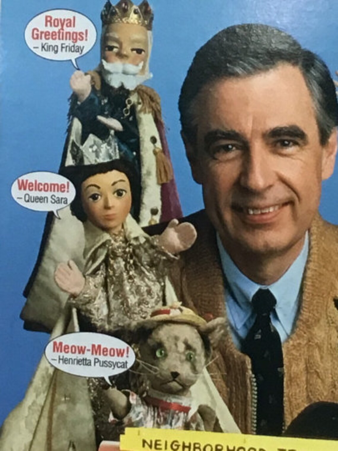 Mr Rogers Neighborhood Original PBS Postcard/mr Etsy
