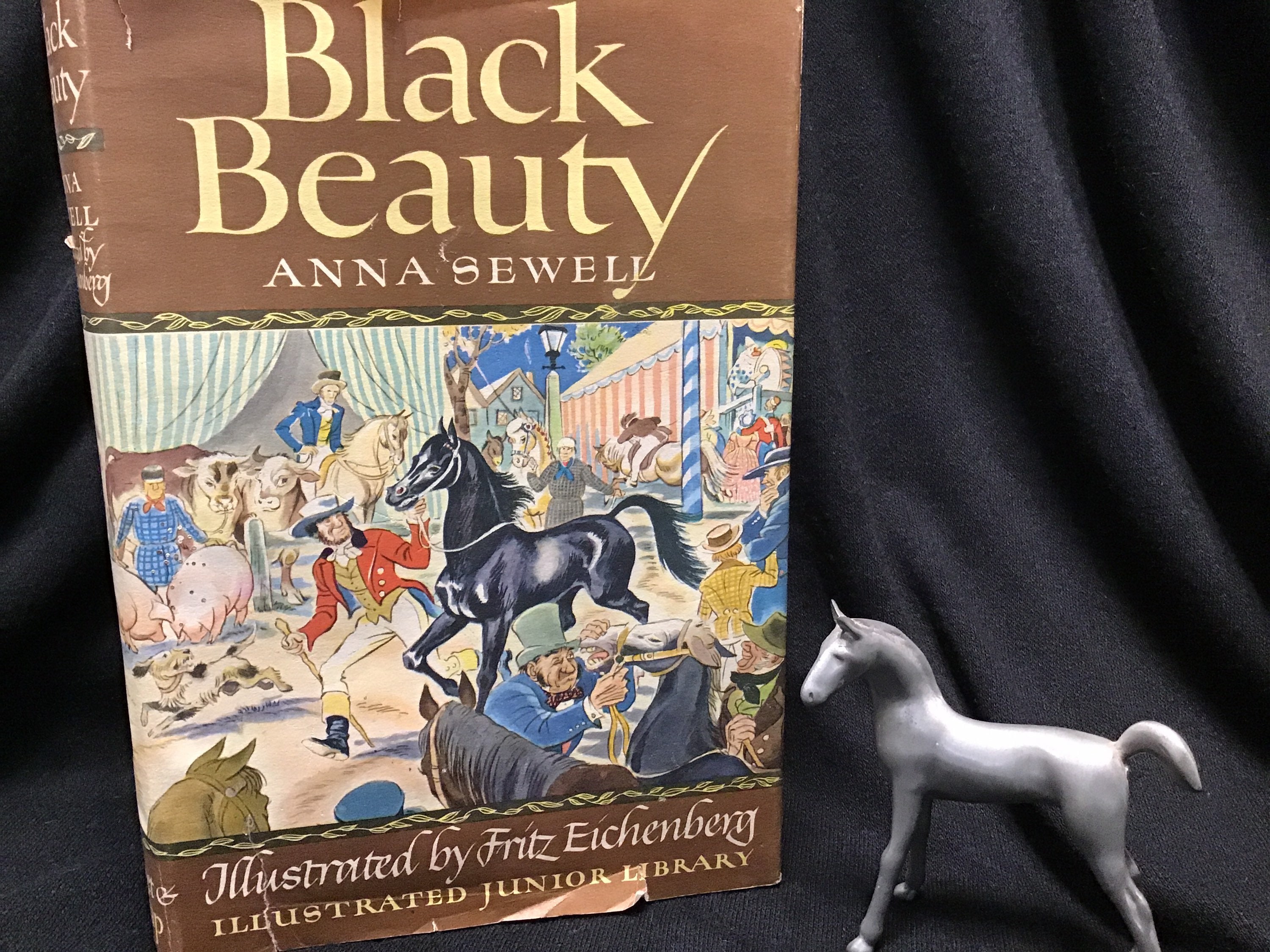 Black Beauty 1945 Illustrated/anna Sewell Fritz - Etsy UK