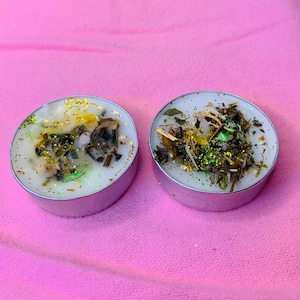 Money Magnet Tealite candles