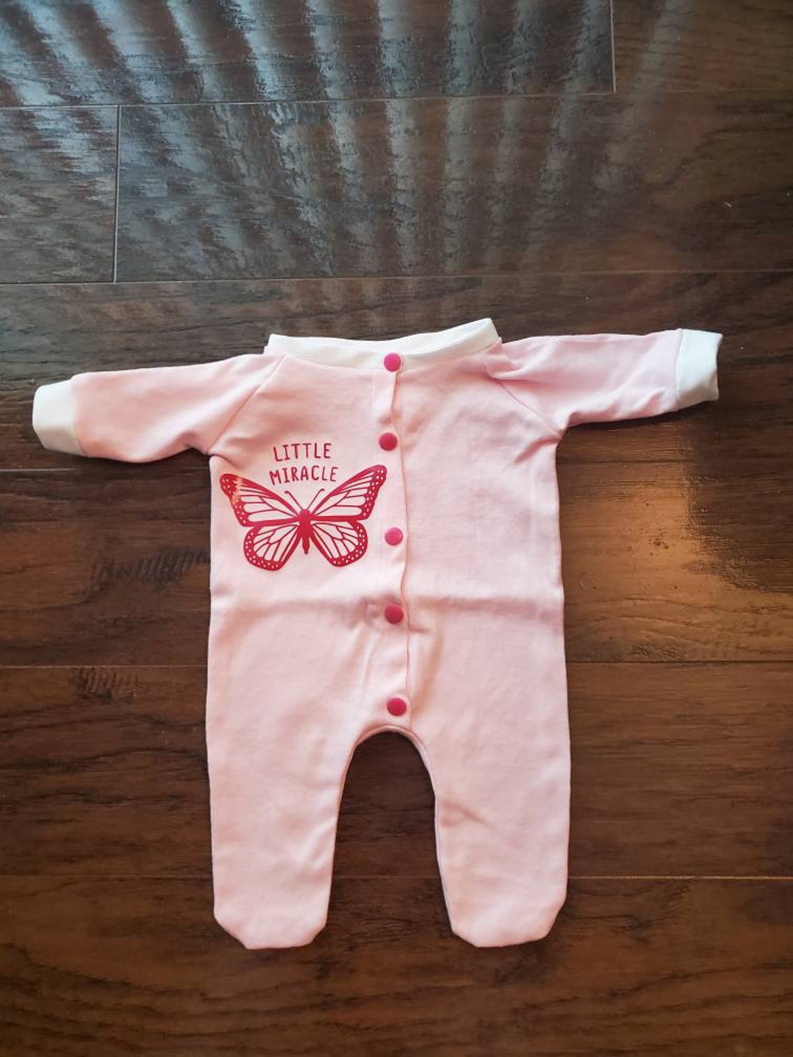 Girls preemie sleeper Etsy