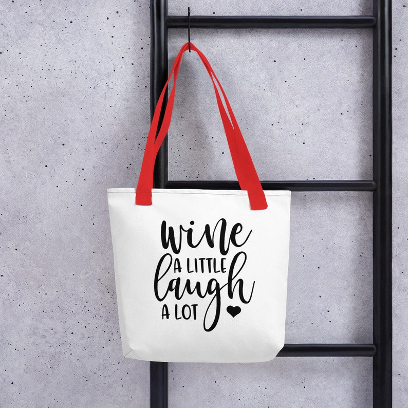 Wine a Little Tote bag