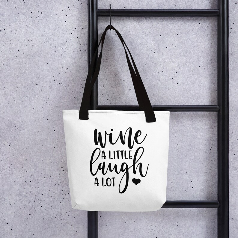 Wine a Little Tote bag