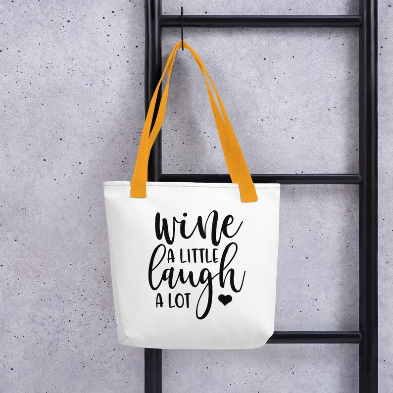 Wine a Little Tote bag
