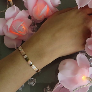 Miyuki Tila Bracelet - Adjustible