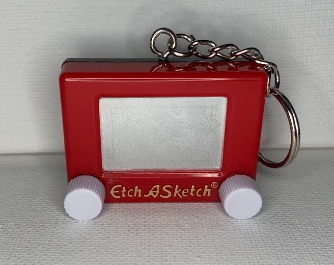 Mini Etchasketch Keychain Etsy