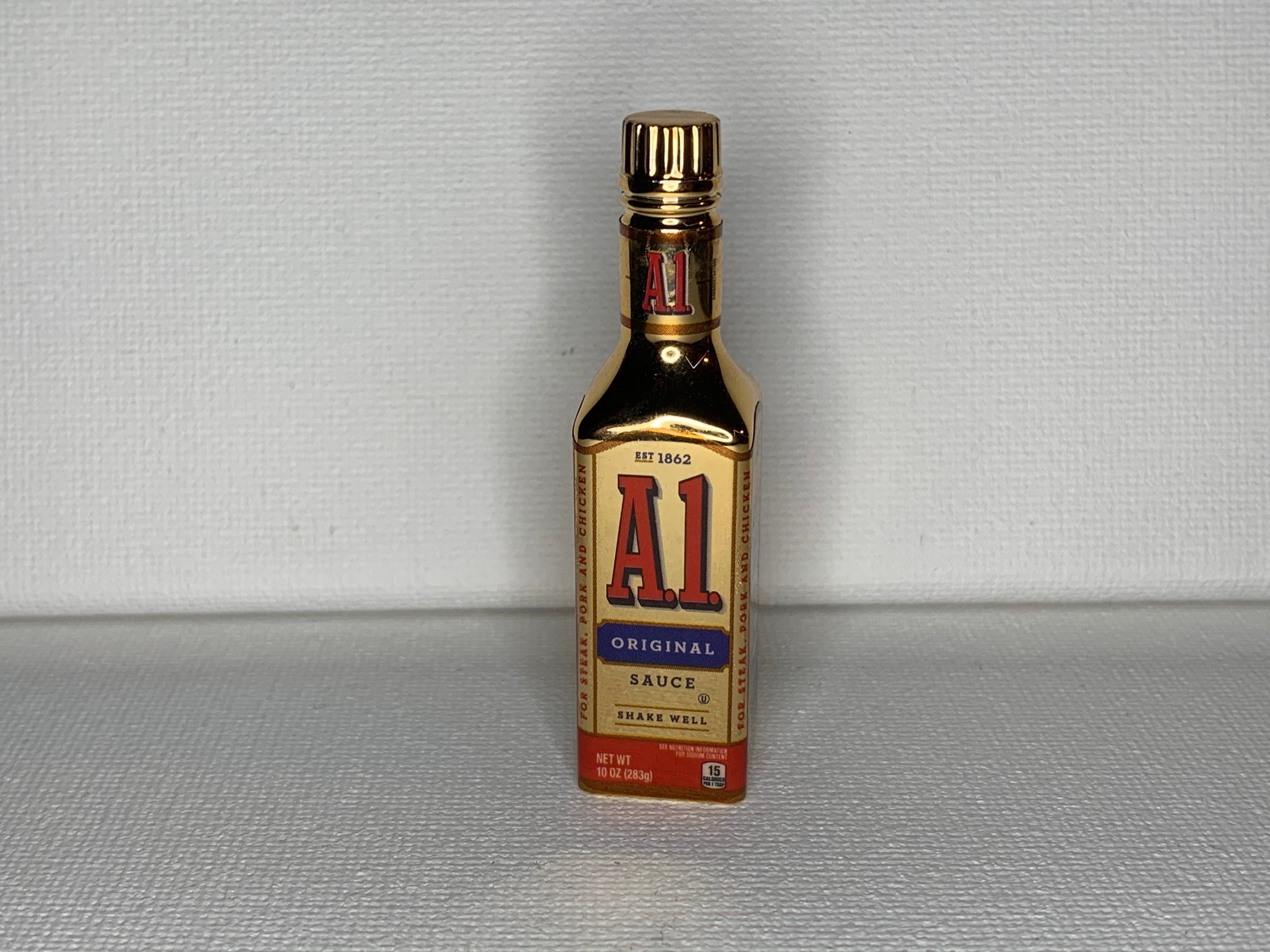 SUPER Rare Gold Mini Brand A1 Sauce can 
