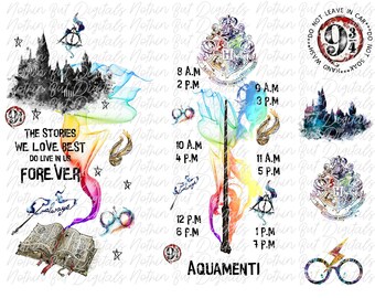 Download Harry Potter Watercolor Etsy