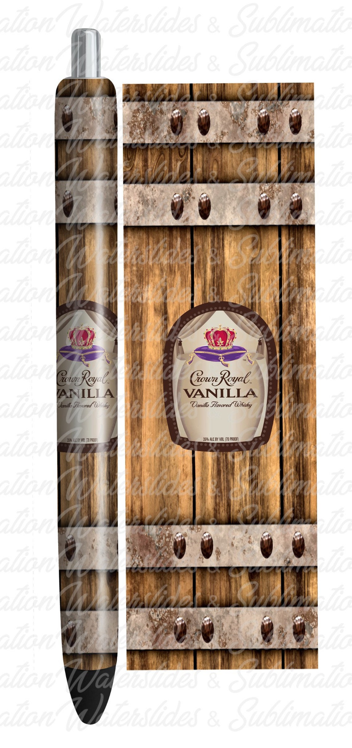 Download Crown Royal Vanilla Barrel Wrap & Matching Pen Wrap ...