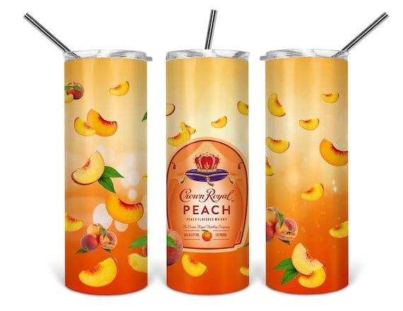 Download Crown Royal Peach Wrap Digital File For Tumblers No Svg Etsy
