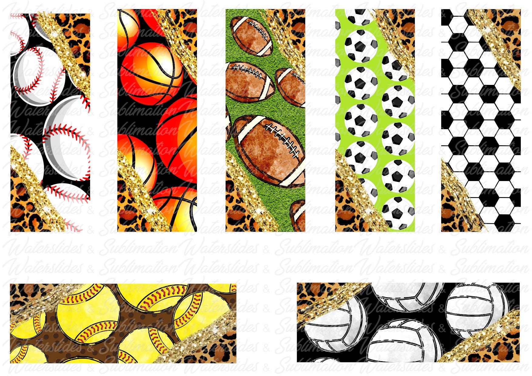 Pen Wrap Sports Pen Wraps Digital DownloadFor Pens No SVG Etsy