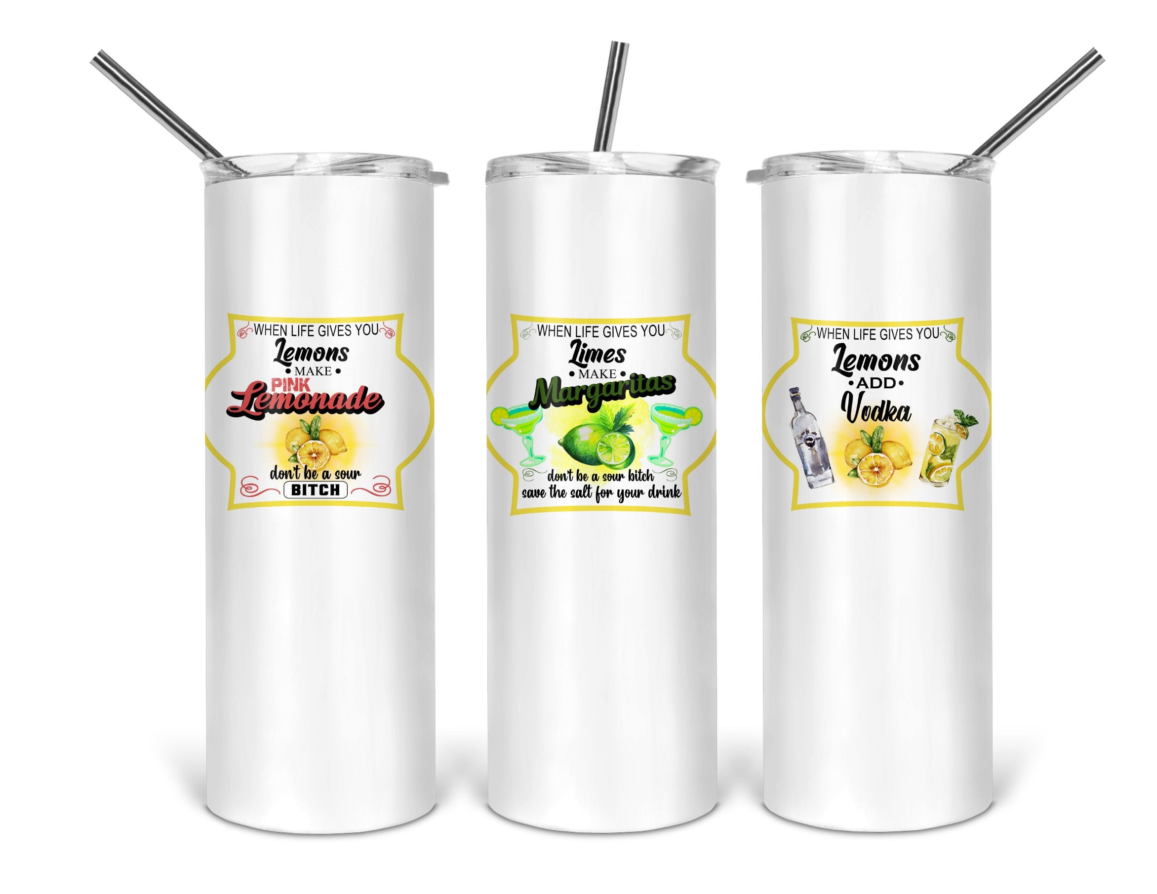 Download Lemonade and Limes images Digital File-For Tumblers No SVG ...