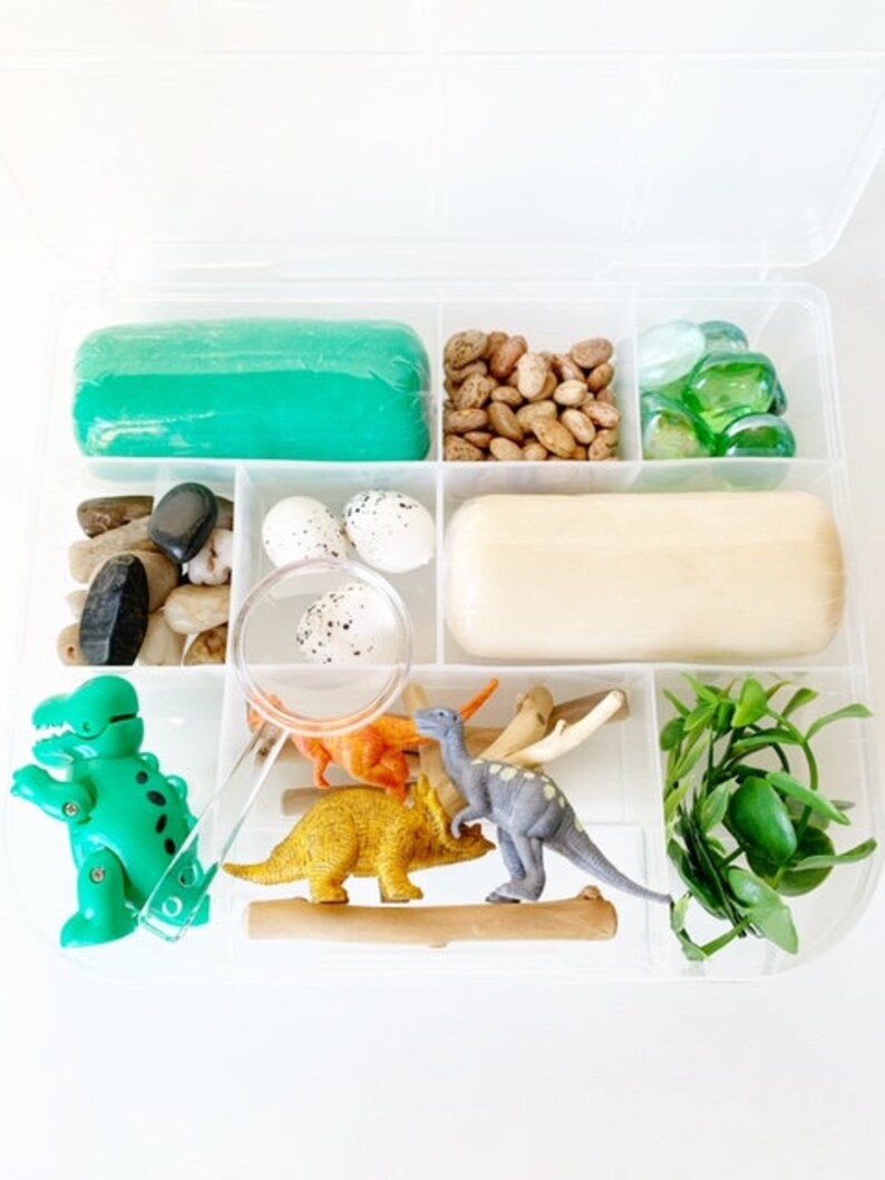 dinosaur play box