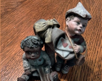 Sarah's Attic Figurine "Loving Patriots" 3413 Limited Edition