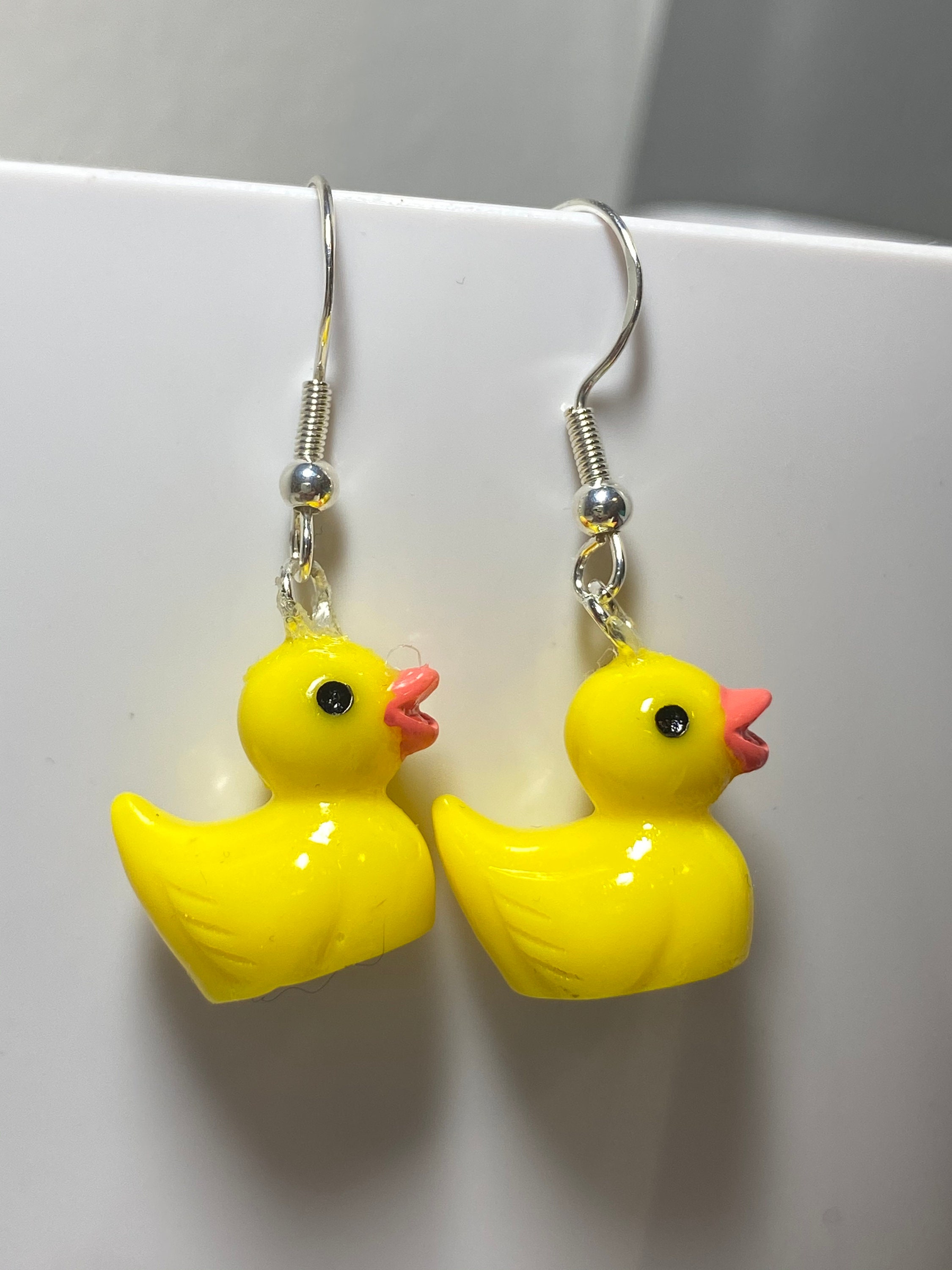 Rubber Duck Earrings Etsy
