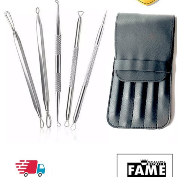 Mitesser Entferner Tool Kit Spot Akne Pickel Komedon Extraktor Popper Komedon